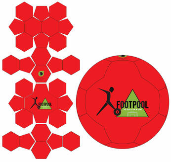 Footpool Billiard Fußball