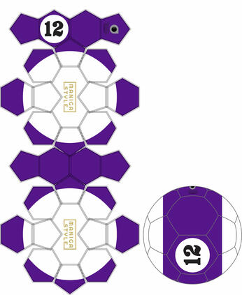 Billard Fußball personalisiert