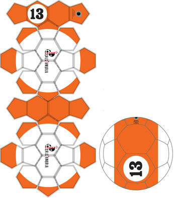 Billard Fußball personalisiert