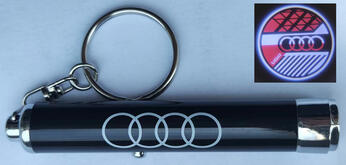 Mini Taschenlampe mit Logoprojektion Audi
