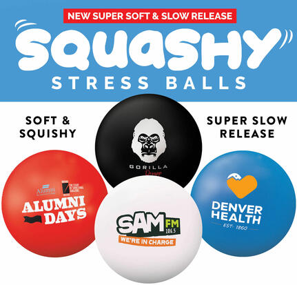 Squashy Stressball Kollektion - Knetball