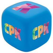 Anti-Stresswürfel hellblau