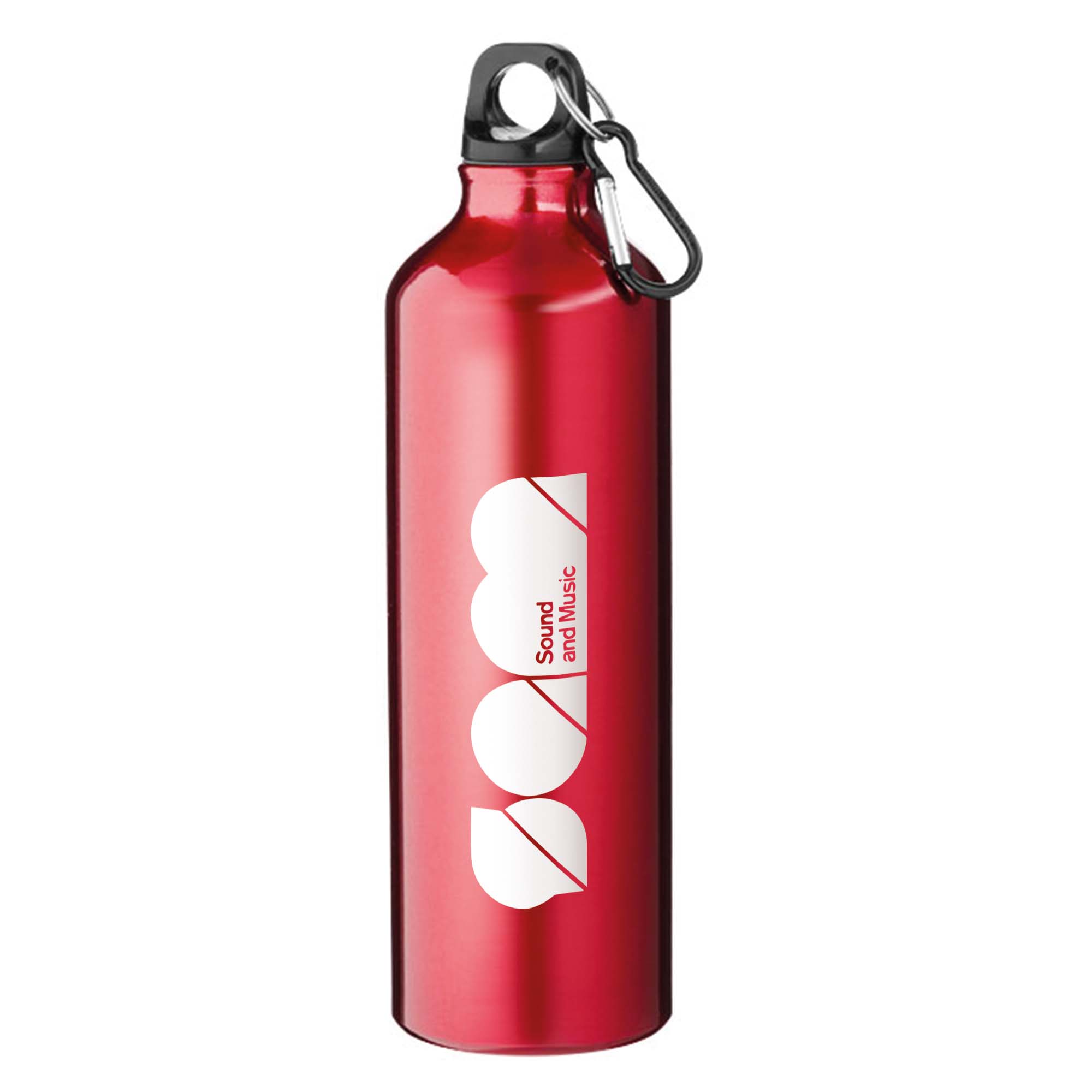 Aluminium 800ml Trinkflaschen ROT