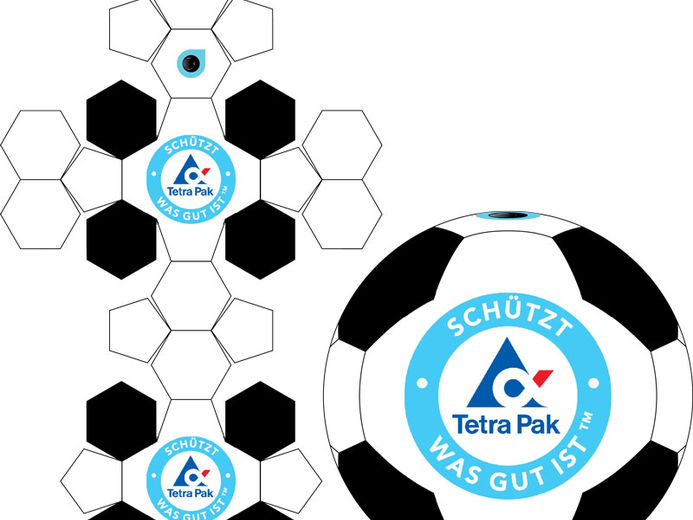 26 Panel Penta Design - Fußball Schnittmuster - Fußbälle bedrucken