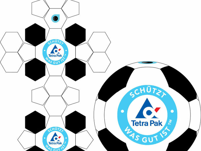 26 Panel Penta Design - Fußball Schnittmuster