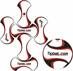 Schnittmuster Fußballl 6 Panel Design