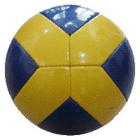 20 Panel X Design Fußball - Carbon Optik