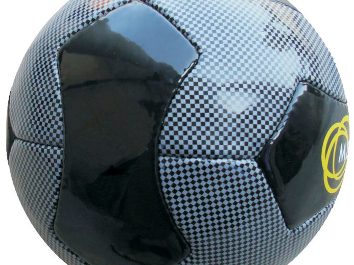 Carbon Optik Fußball - Fußball Schnittmuster - Fußbälle bedrucken