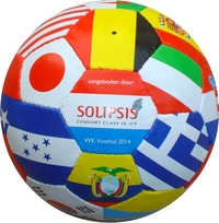 All over print Flaggen Fussball