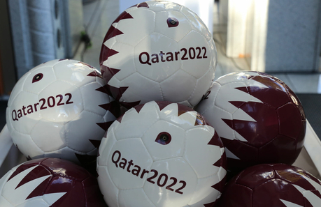 Fussball Druck Qatar 2022