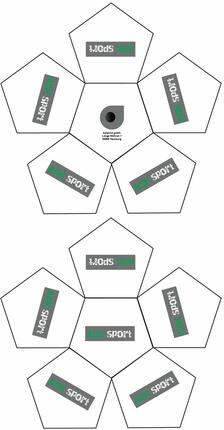 12 Panel Promo Fußball