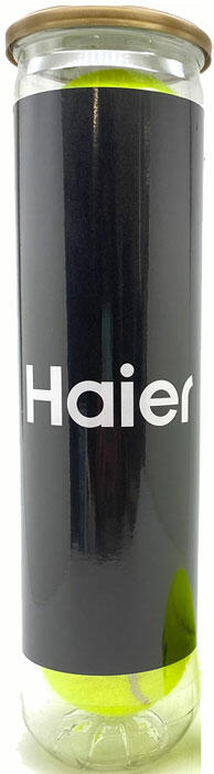 Plastikdose mit 4 Tennisbälle