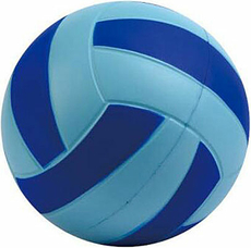 PU Soft-Volleyball hellblau/dunkeblau