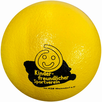 beschichteter Softball Kinderfreundlicher Sportverein gelb