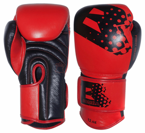 Boxhandschuh, rot/schwarz - Modell BF- AD