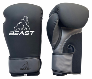 Boxhandschuh, schwarz/grau - Modell BF- SP