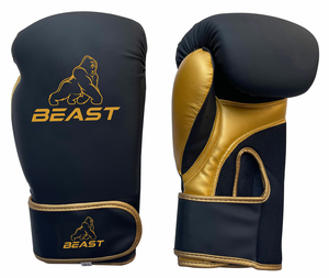 Boxhandschuh, schwarz/gold - Modell BF- SP