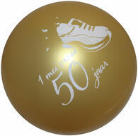 Vinyl Ball gold 1 mei cross
