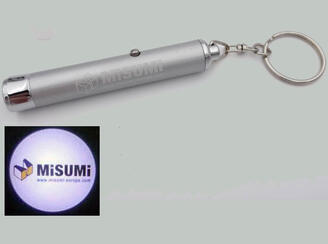 Mini LED Taschenlampe mit Lasergravur MiSUNi