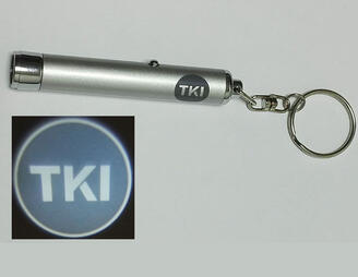 Mini LED Taschenlampe mit Logoprojektion TKI