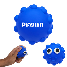 Push Eyes Ball, blau