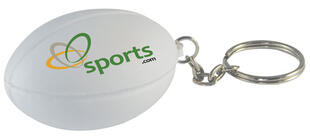 Anti-Stress Rugbyball Schlüsselanhänger