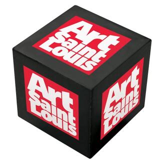 48mm Anti-Stress Würfel schwarz