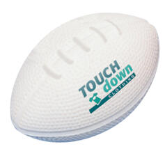 Stress AM Football weiß - Antistressball