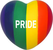 Regenbogen Anti-Stressball Herz