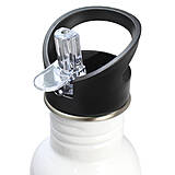 Traveller Trinkflasche mit Schluckverschluss geöffnet