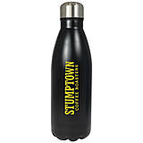 Trinkflasche aus Edelstahl, 750ml schwarz