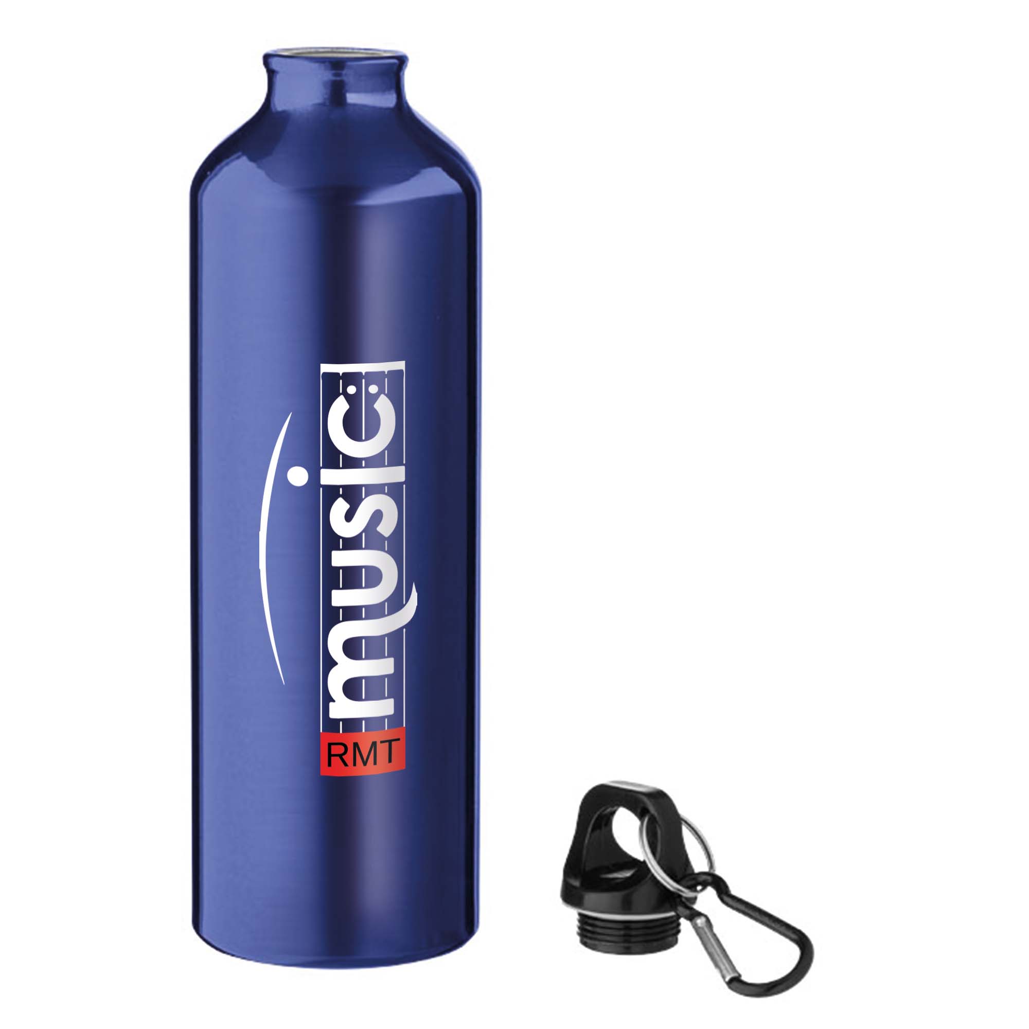 Aluminium 800ml Trinkflaschen mit Karabinerhaken