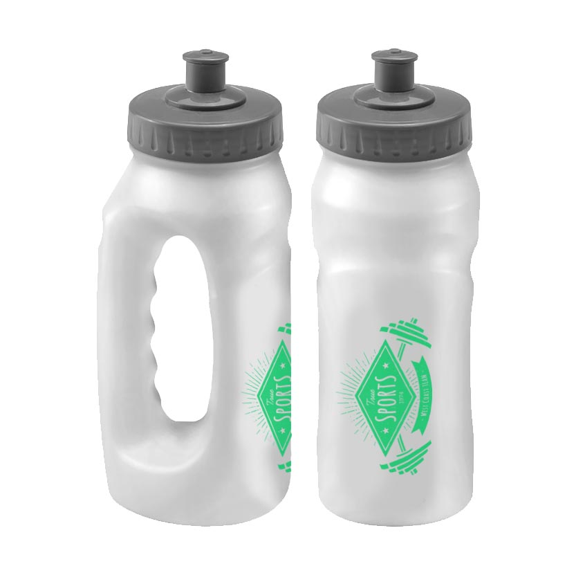500ml Runners Trinkflasche, weiß
