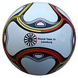 6 Panel Fußball Round Table