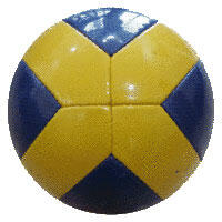 20 Panel X Design Fußball - Carbon Optik