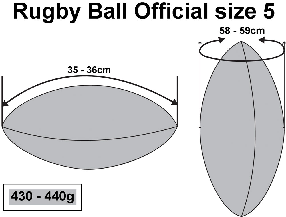 Rugby Ball Größe 5