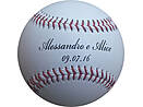 Baseball Ball mit Datum