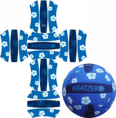 Neopren Volleyball Skizze