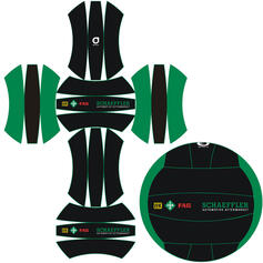 Skizze Neopren Volleyball