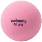 Softball unbeschichtet, springend - pink